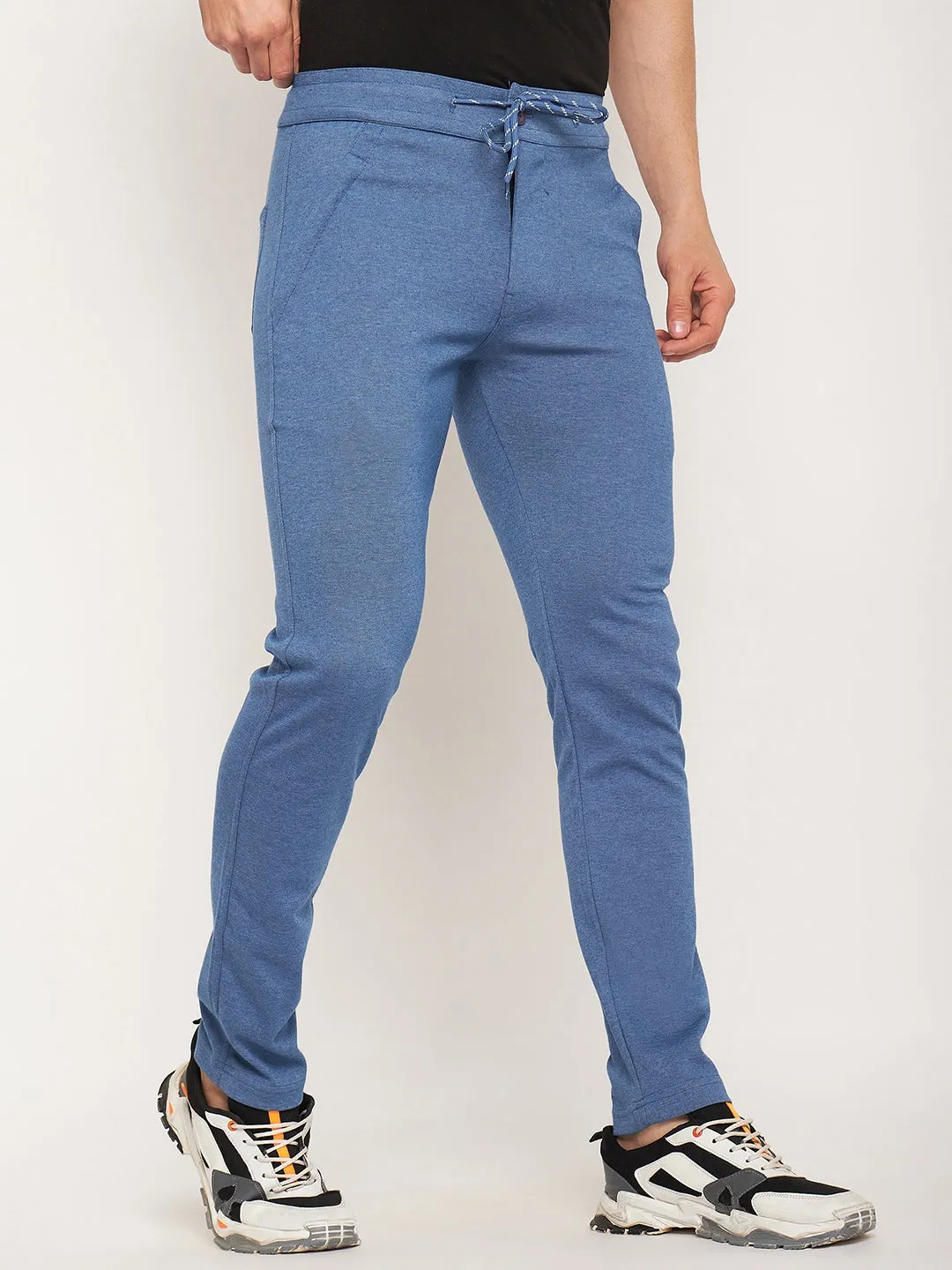 Neva Men Trackpants Button fly Closure Slim Fit