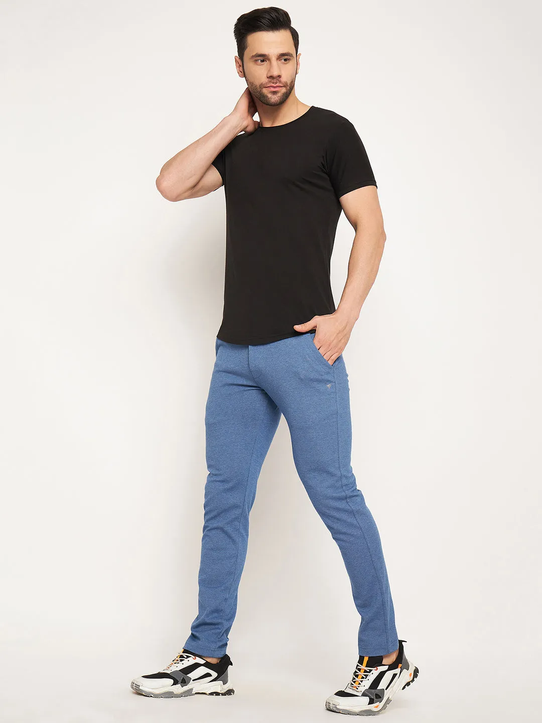 Neva Men Trackpants Button fly Closure Slim Fit