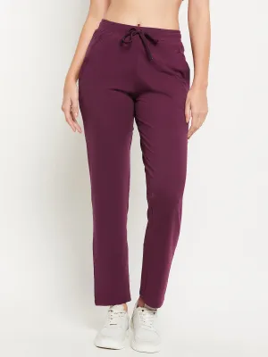 Neva Women Trackpants Elasticated waistband with Drawstring Regular Fit