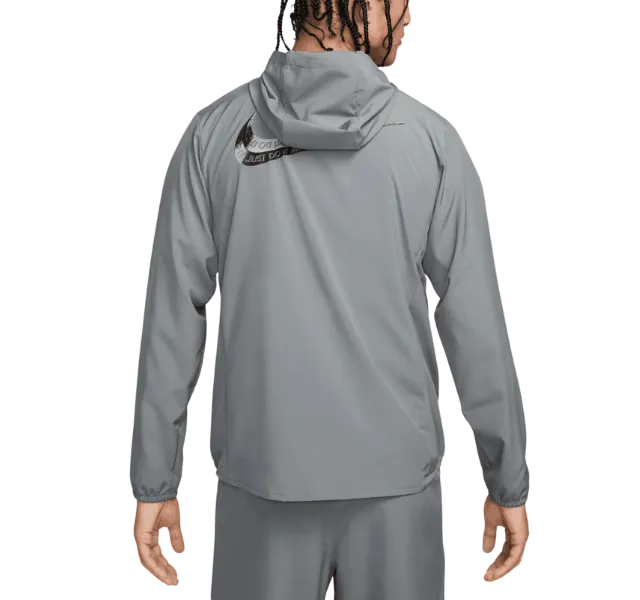 Nike Form GFX Windrunner Running Jacket - Smoke Grey