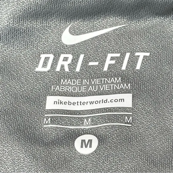 Nike Medium Blue and Neon Green Dri-Fit Activewear Running Shorts
