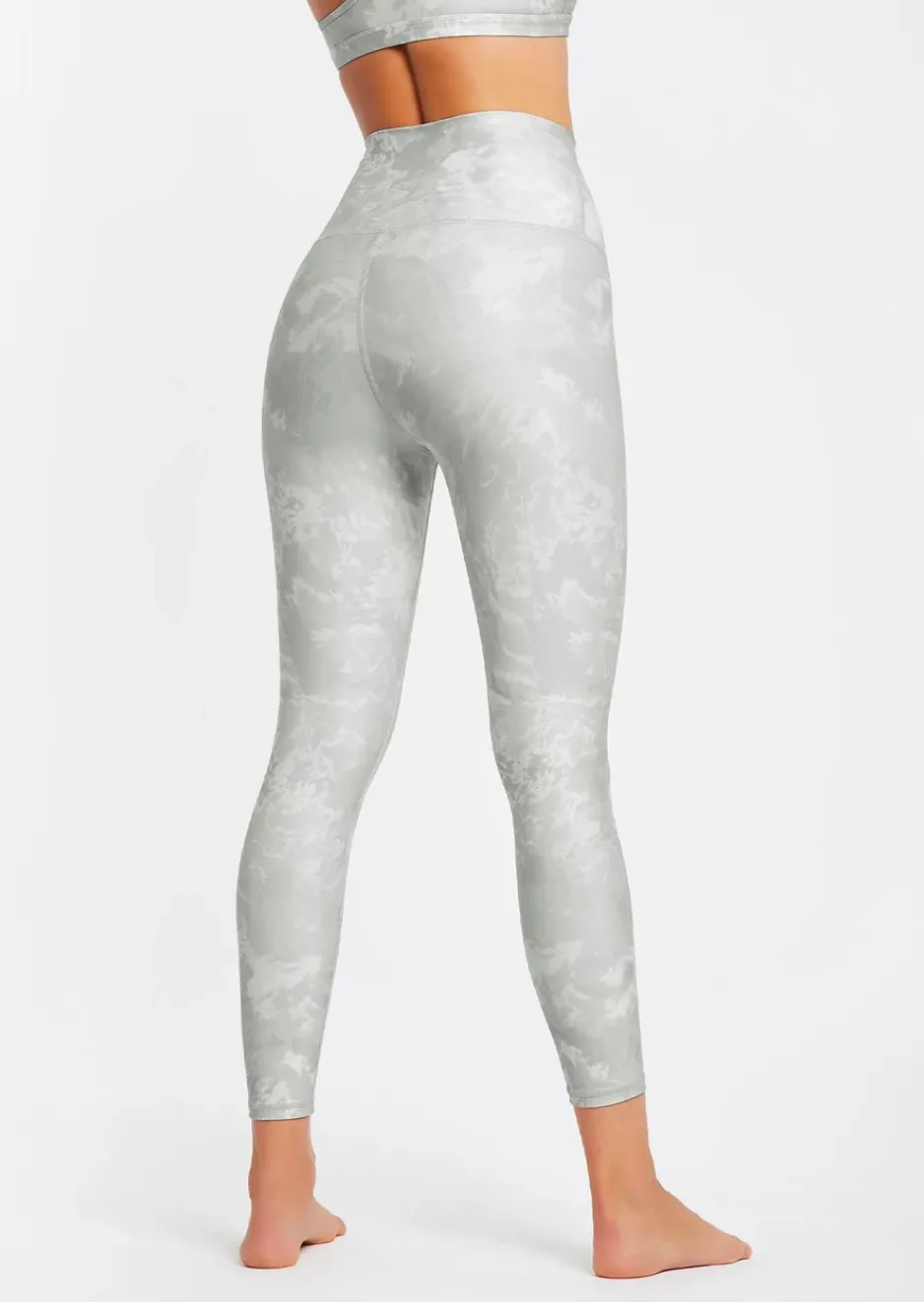 Nimble Activewear, High Rise 7/8 Legging II | Marbled Grey