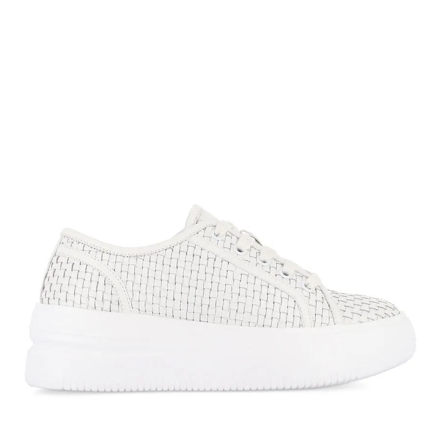 NORWICH - WHITE LEATHER
