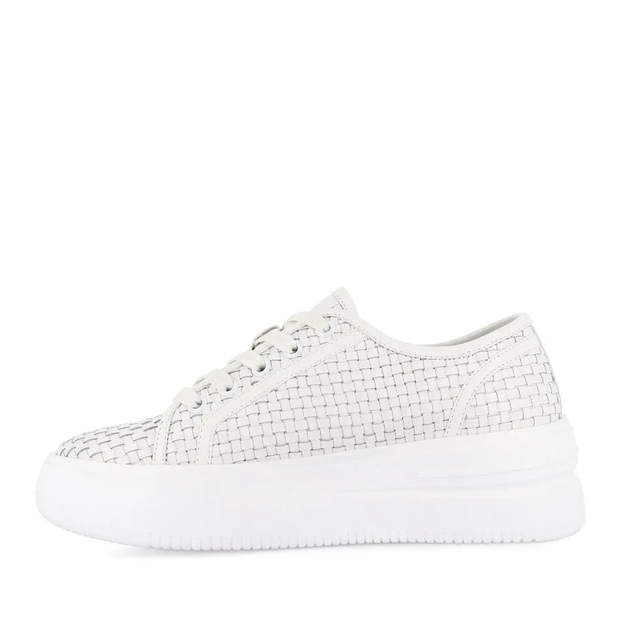 NORWICH - WHITE LEATHER