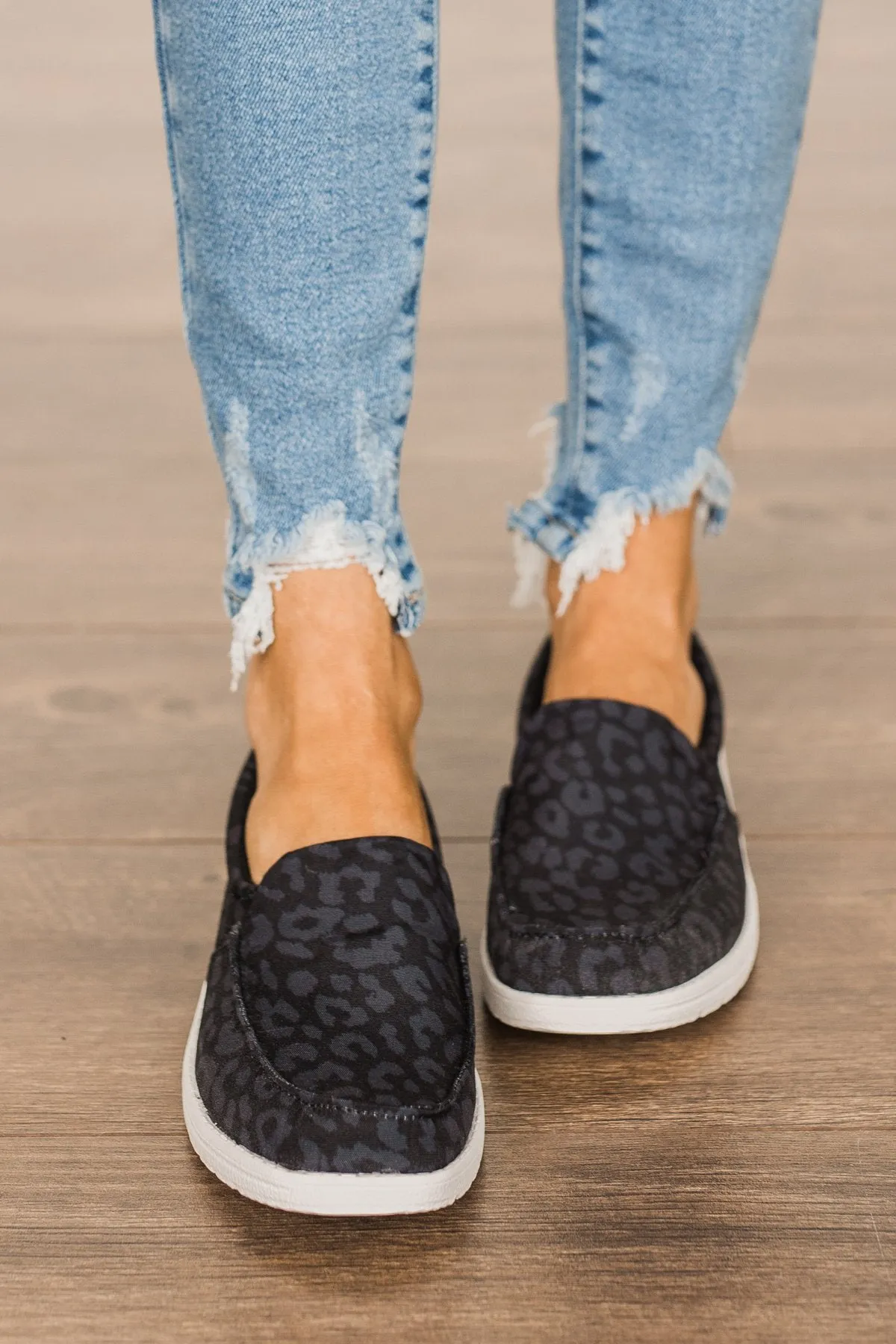 Not Rated Maya Slip-On Sneakers- Black