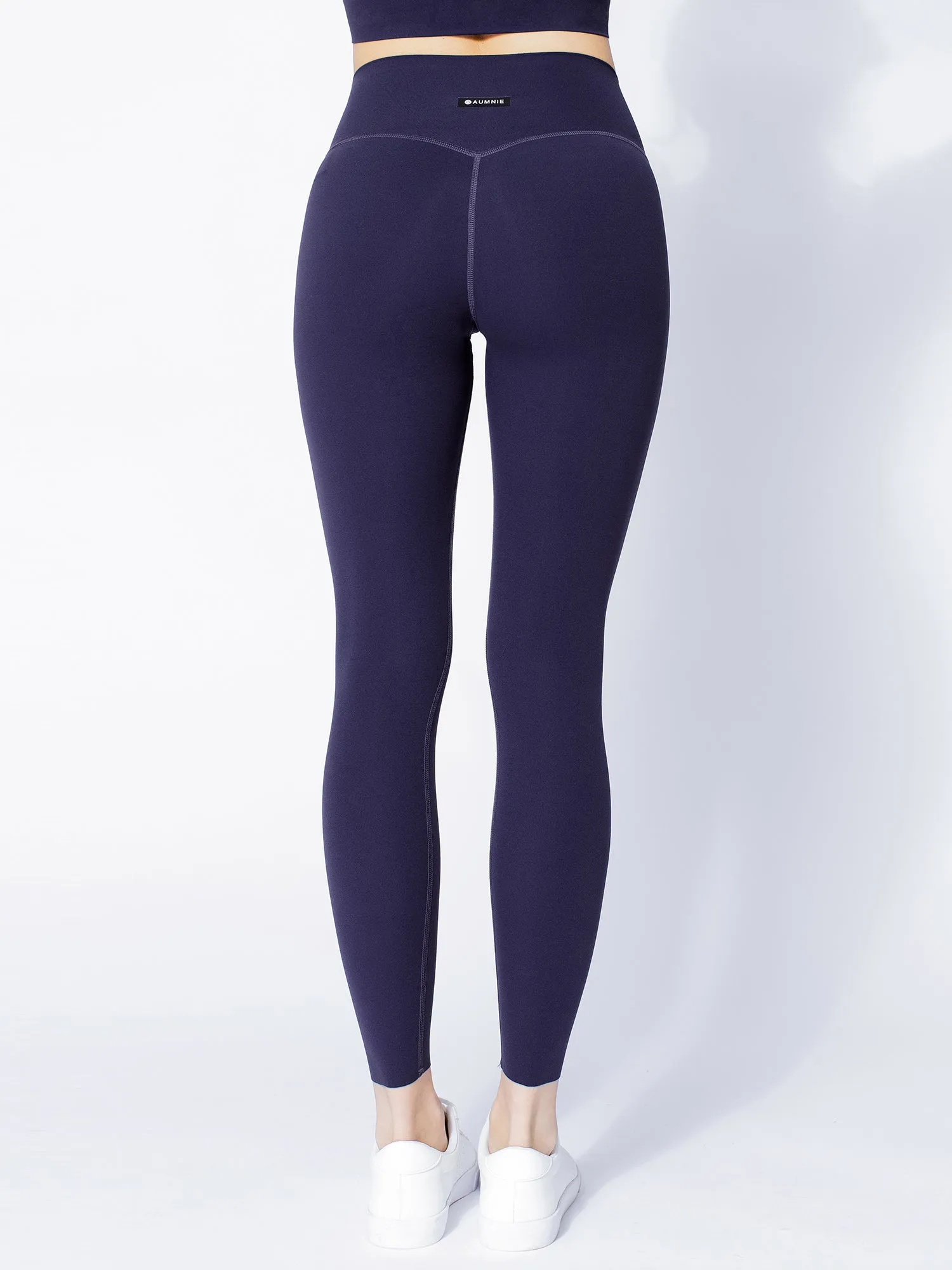NUDE SHAPE HIGH WAIST PANTS, IRIS BLUE