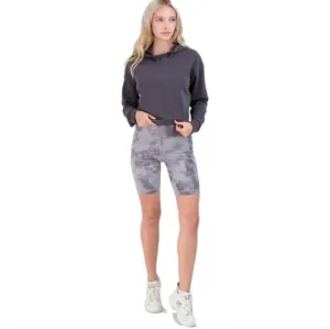 NWT 90 Degree By Reflex Gray Tie Dye Activewear Set