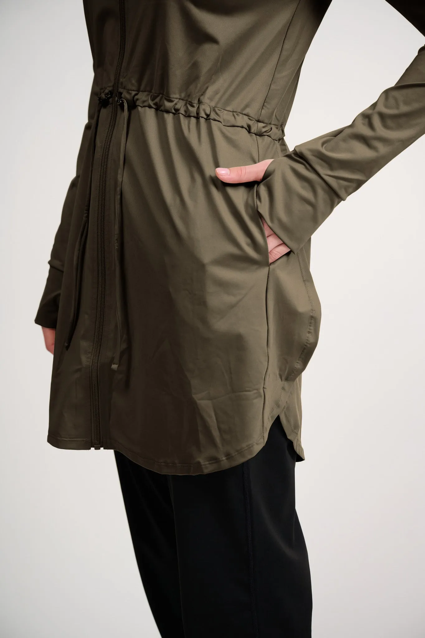 On-The-Go Jacket- Olive Green