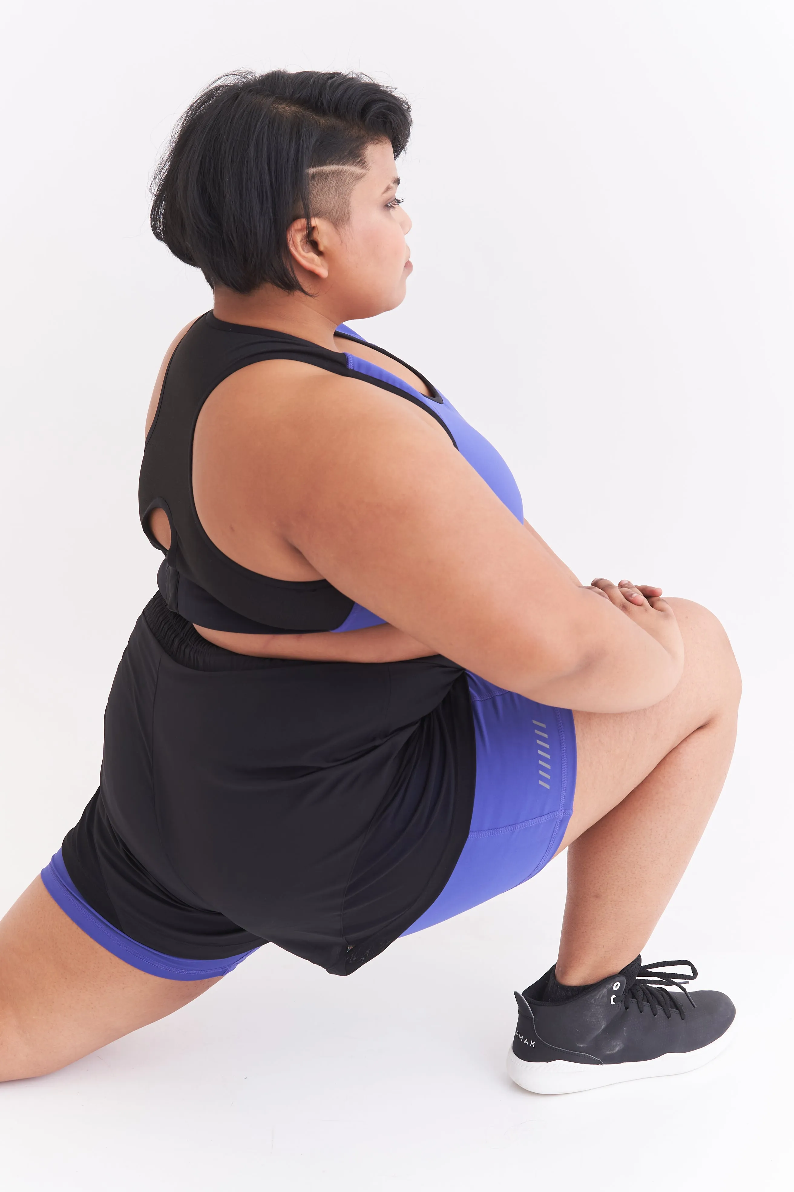 On Track Shorts: Purple