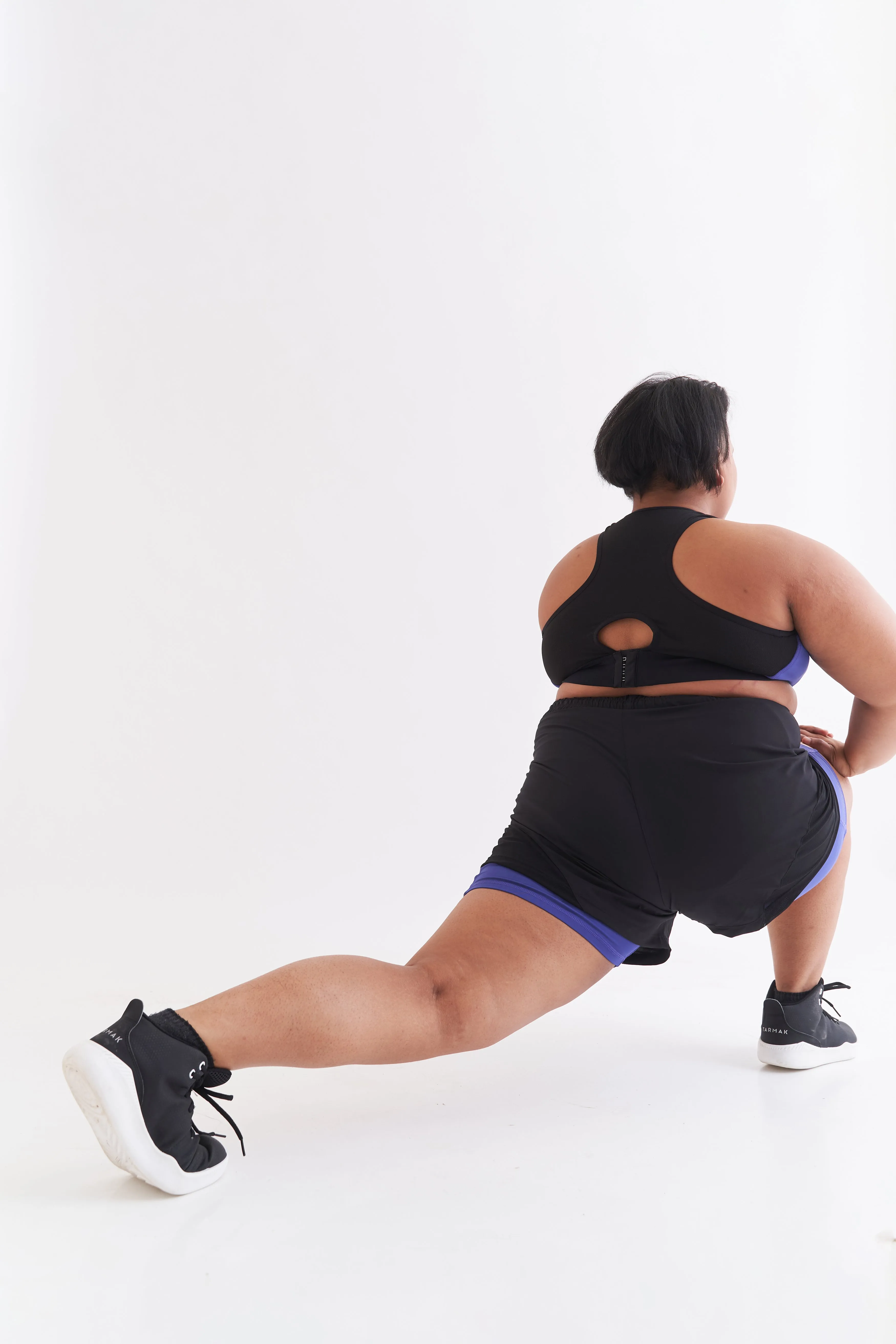 On Track Shorts: Purple
