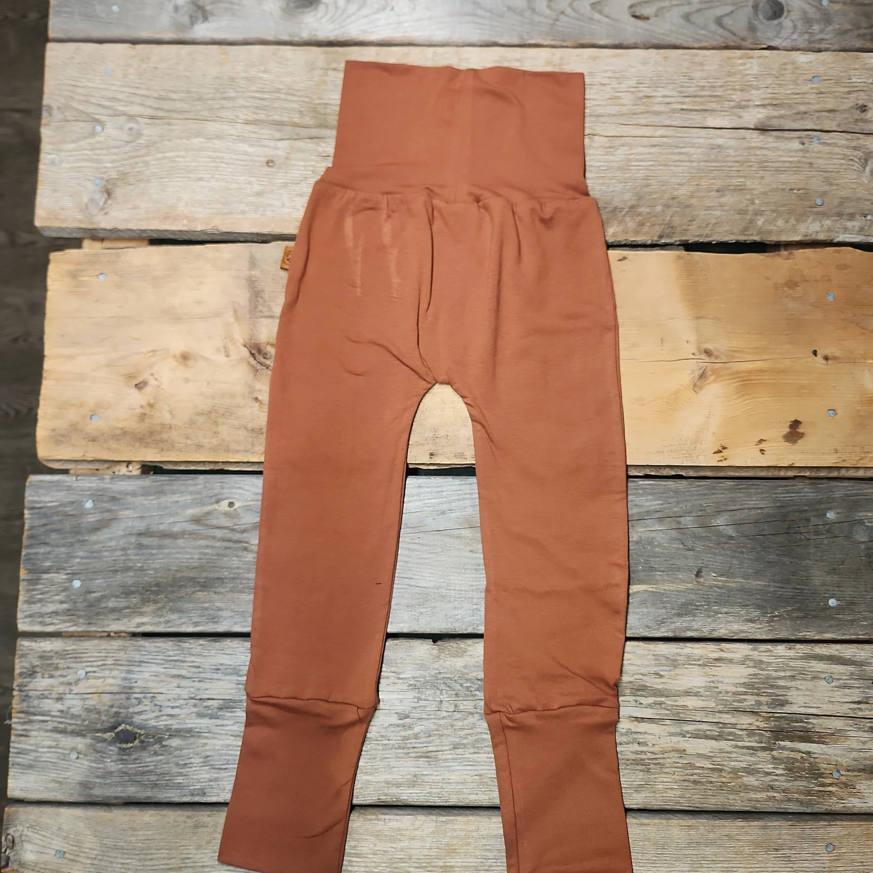 Pantalons Moka Foncé 3-5 ans Défaut