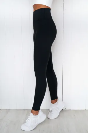 Panther High Rise Leggings - Black