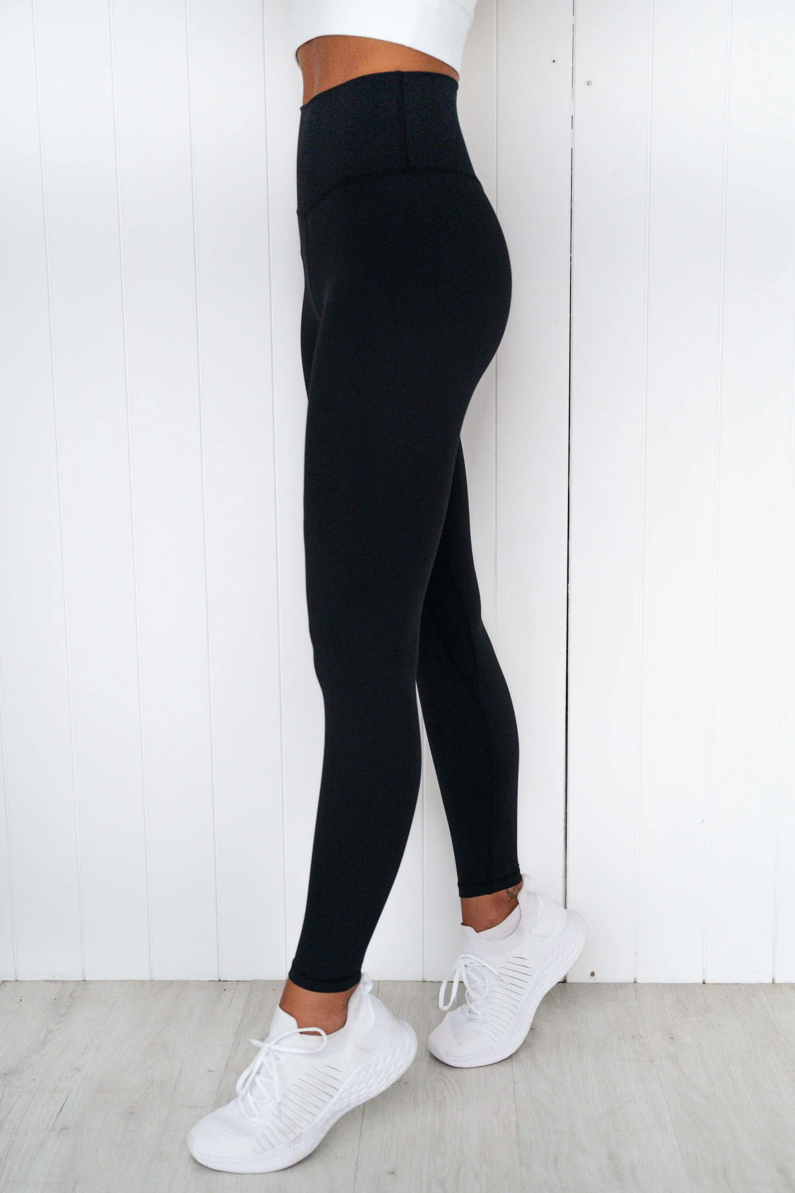 Panther High Rise Leggings - Black