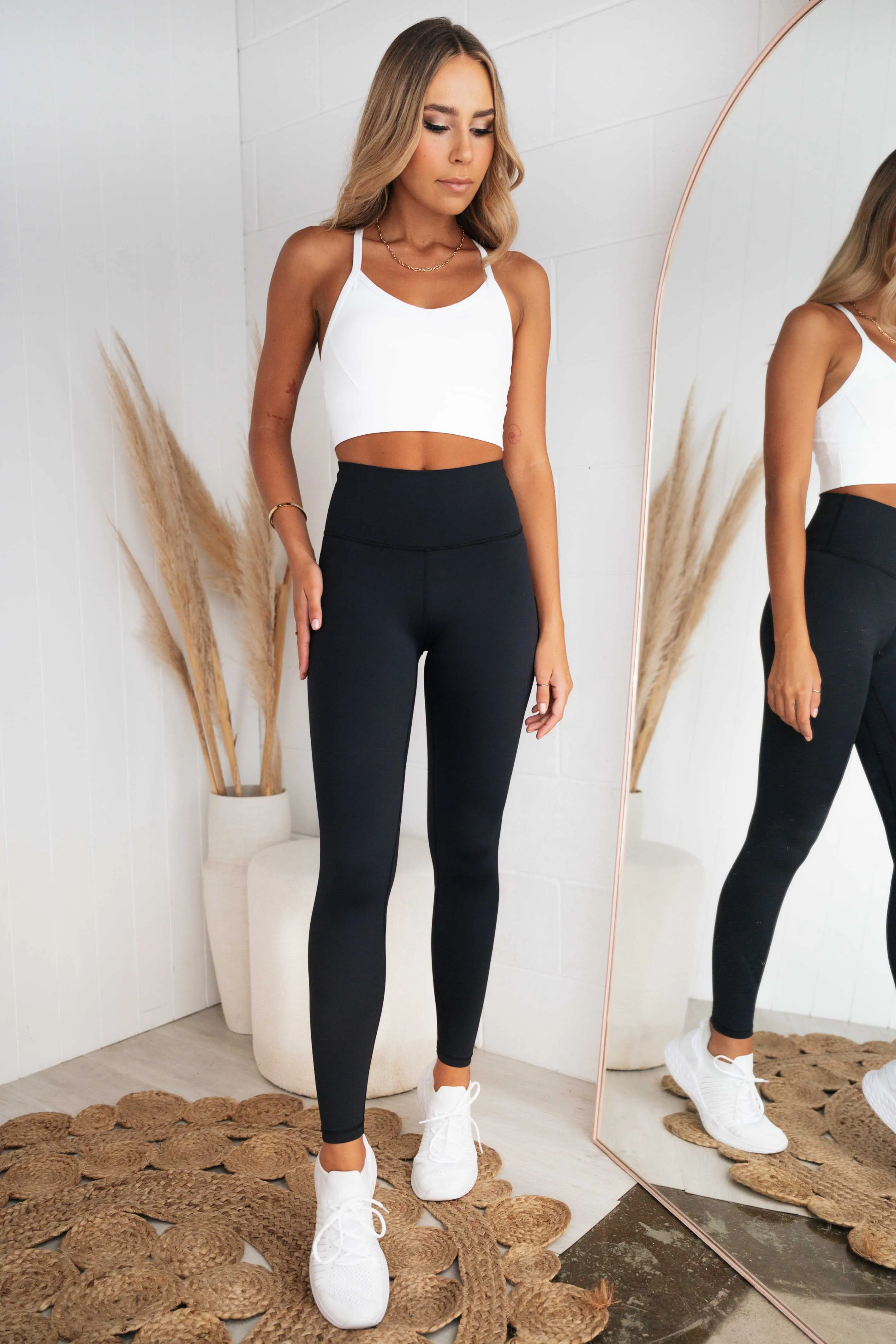 Panther High Rise Leggings - Black