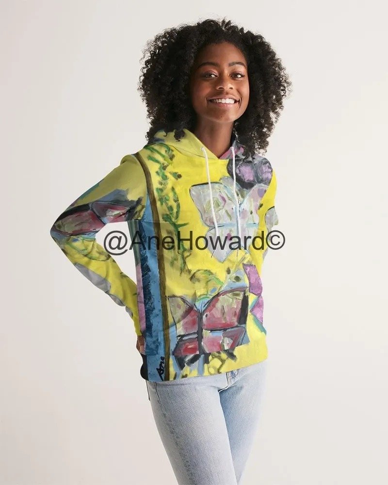 Papillons Women's All-Over Print Hoodie