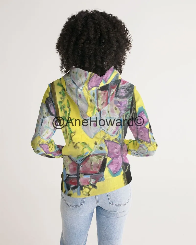 Papillons Women's All-Over Print Hoodie