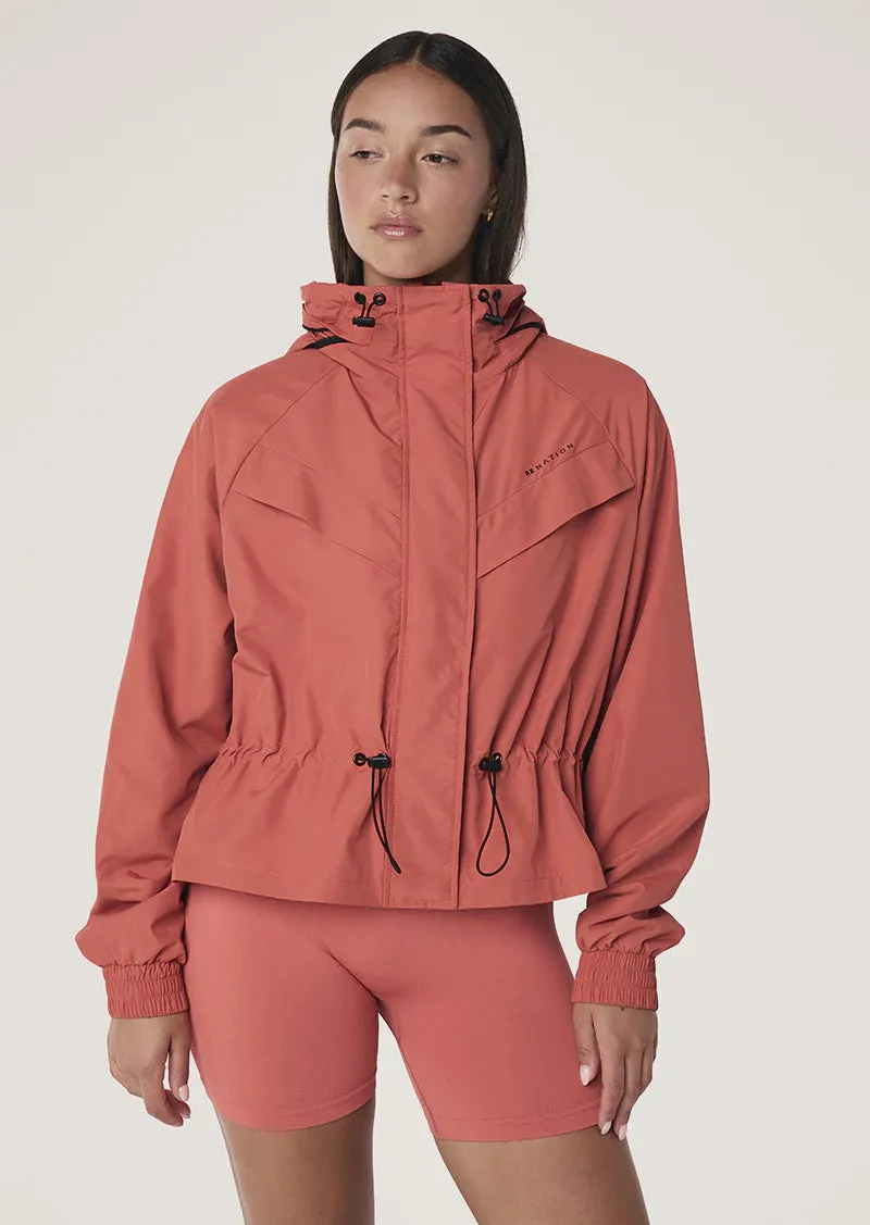 P.E Nation Shelter Jacket - Brick Red