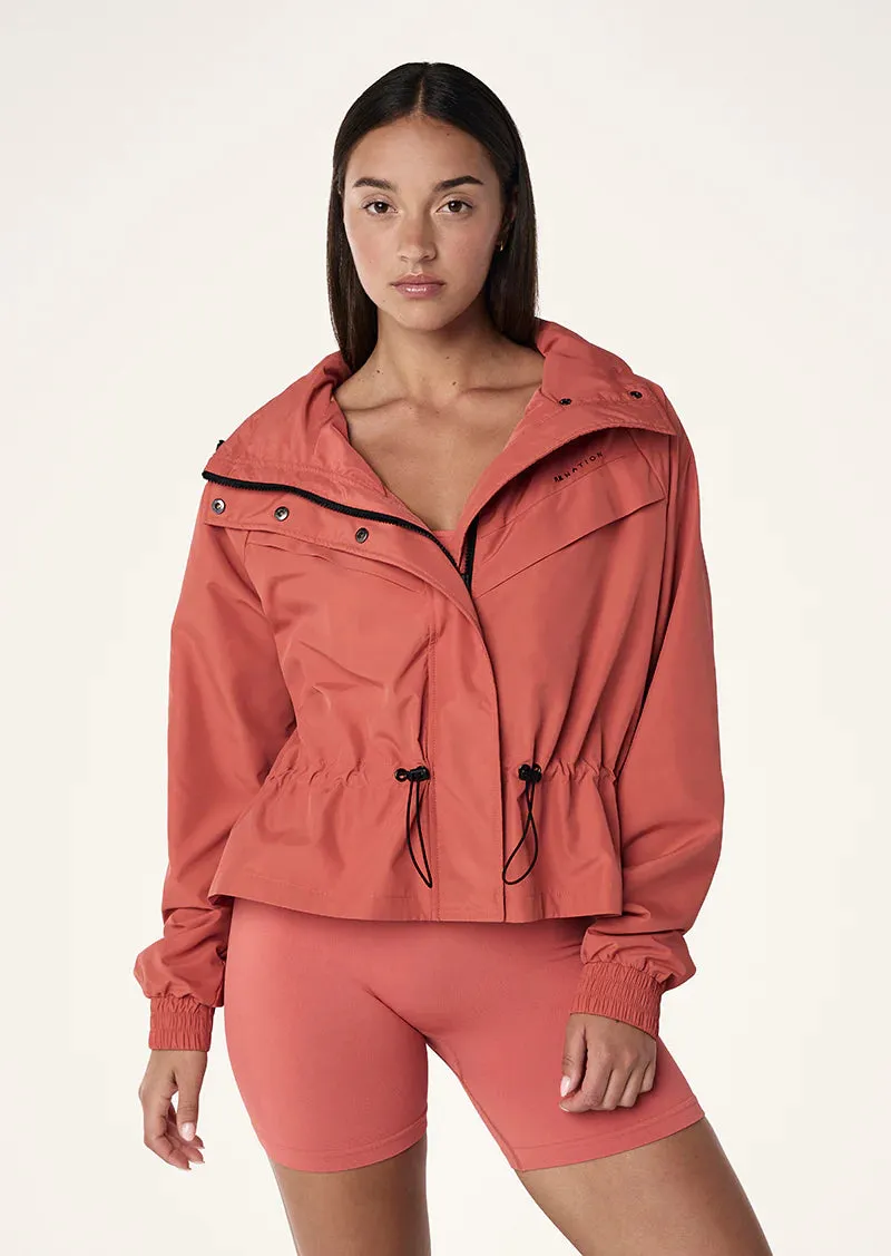 P.E Nation Shelter Jacket - Brick Red
