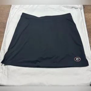 PETER MILLAR GEORGIA BULLDOGS VAULT ALICE PETAL HEM SKORT NWOT POCKETS SIZE XL