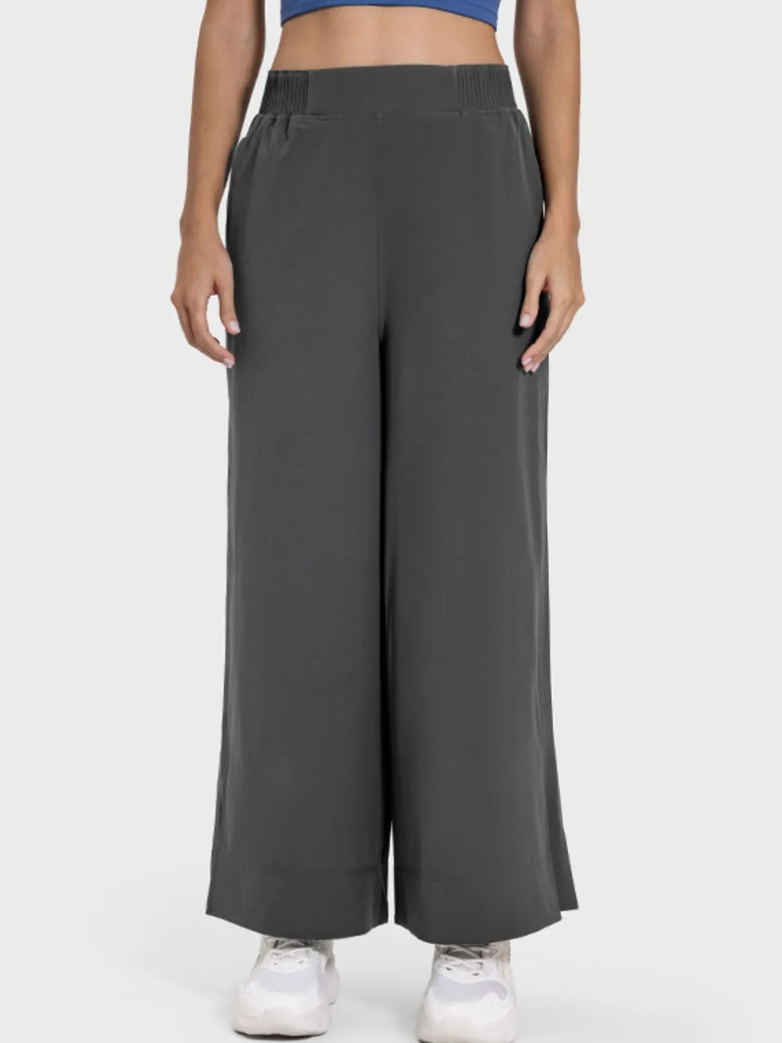 Peyton Slit Wide Leg Active Pants