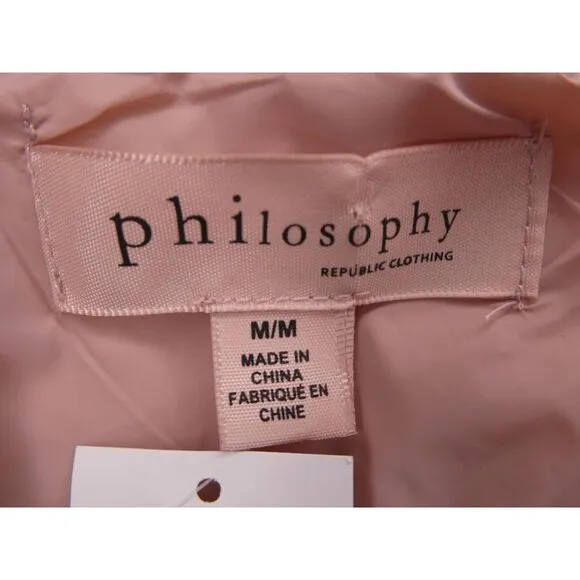 Philosophy Women's Mauve Activewear Vest Size M