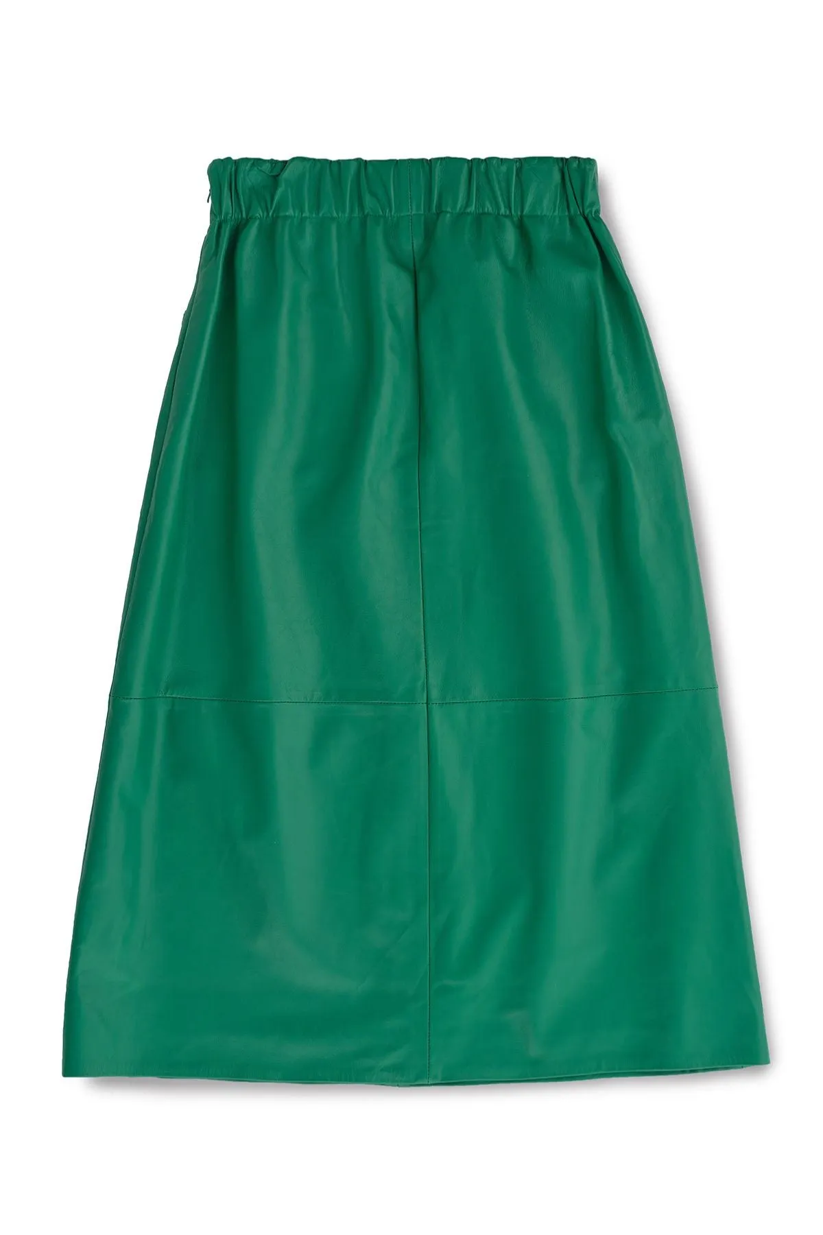 Phoebe Leather Skirt