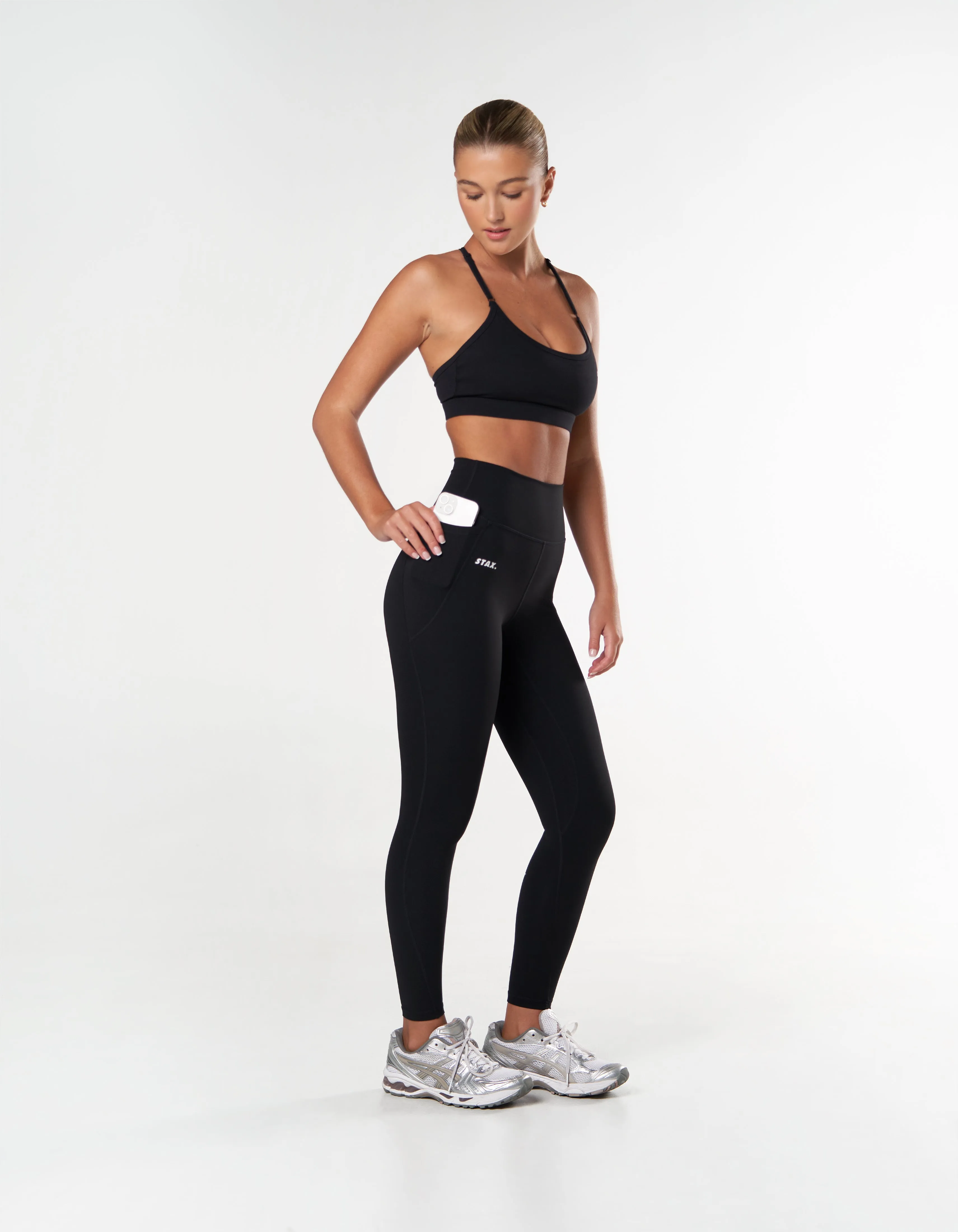 Phone Pocket Tights NANDEX ™ - Black