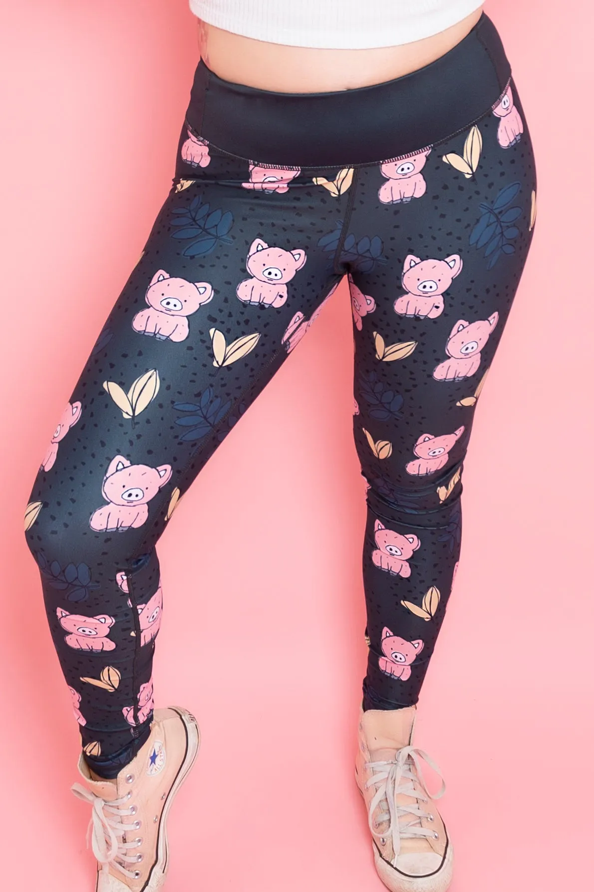 Pig Women's Activewear Leggings - Tall 33" inside leg