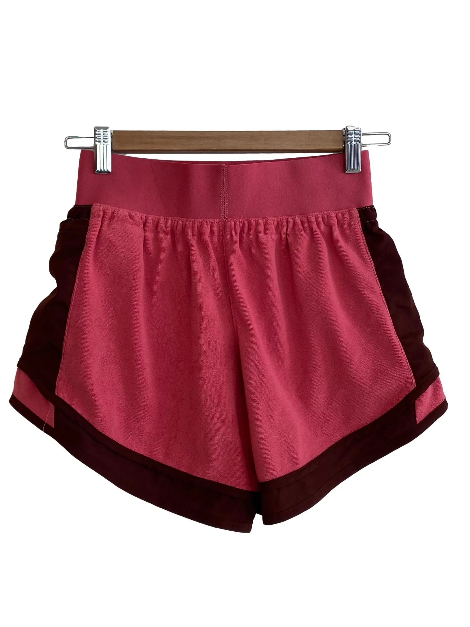 Pink And Brown Shorts