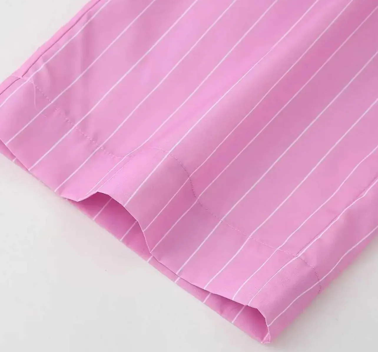 Pink casual relex pants