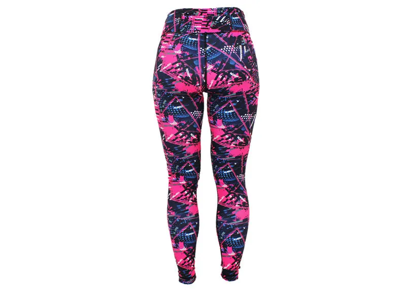Pink Punk leggings with pockets