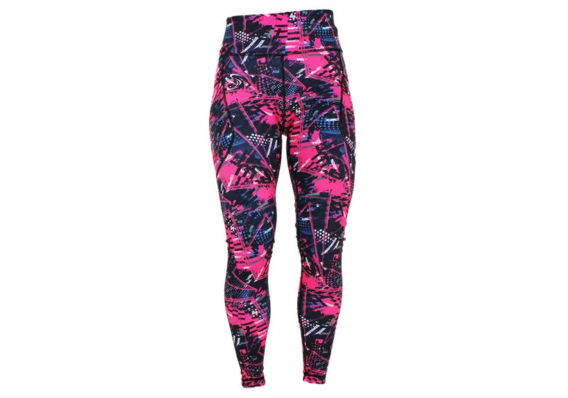 Pink Punk leggings with pockets