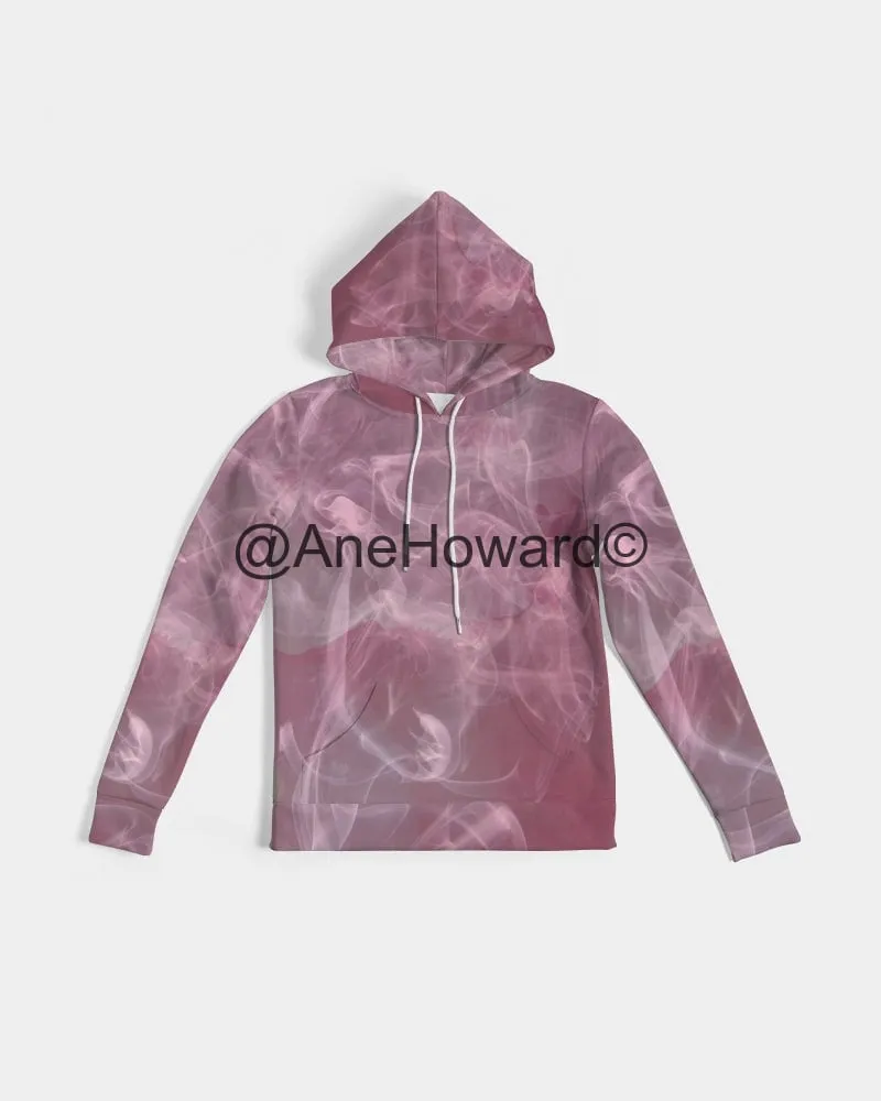 Pink Smoke Women's All-Over Print Hoodie