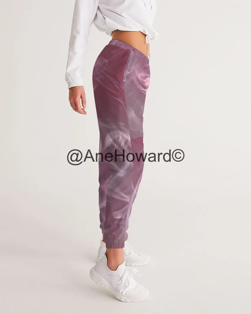 Pink Smoke Women's All-Over Print Track Pants