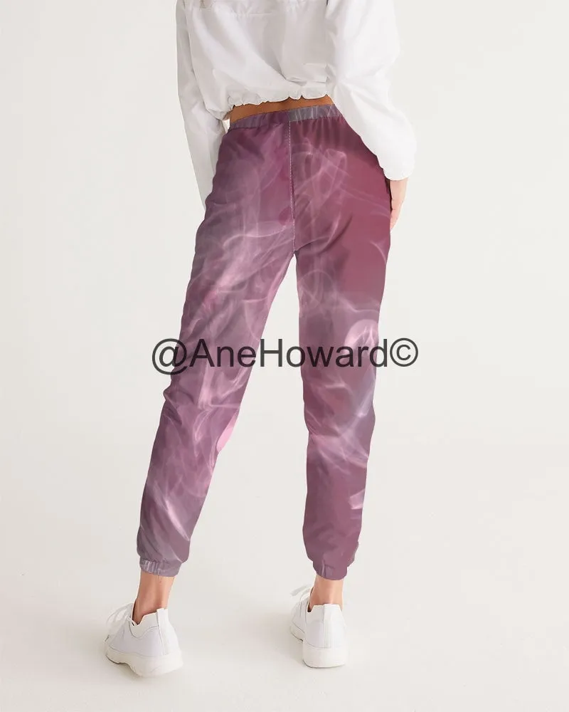 Pink Smoke Women's All-Over Print Track Pants