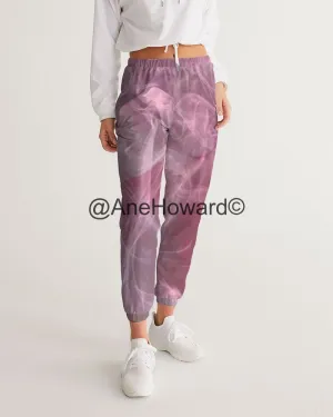 Pink Smoke Women's All-Over Print Track Pants