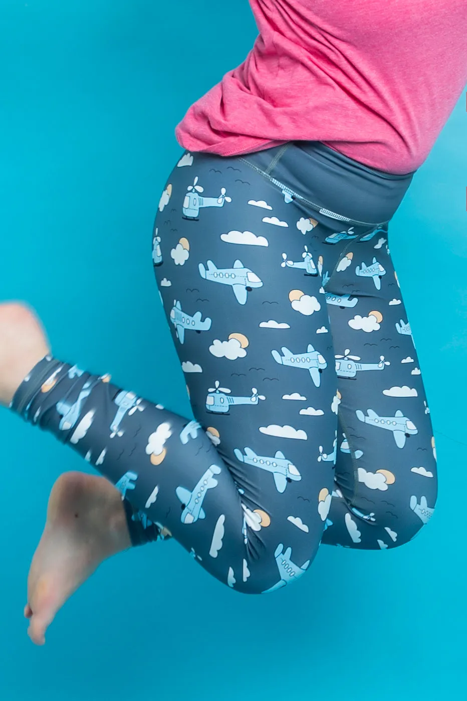 Planes Women’s Activewear Leggings - Tall 33” inside leg