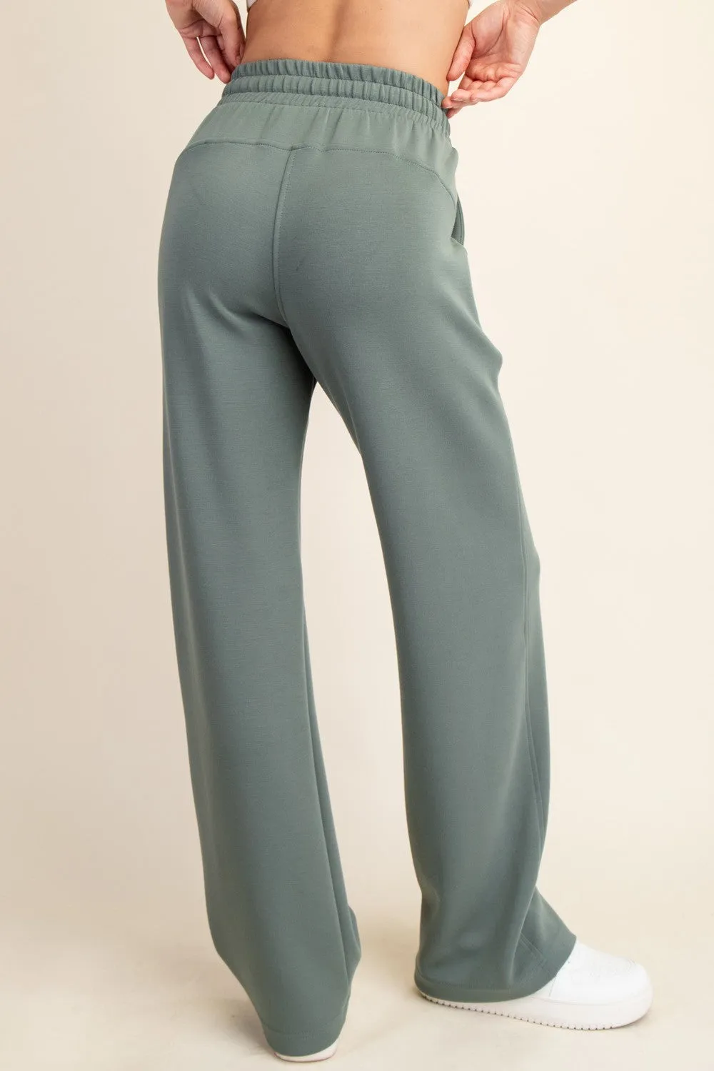 PLUS SCUBA STRAIGHT PANT