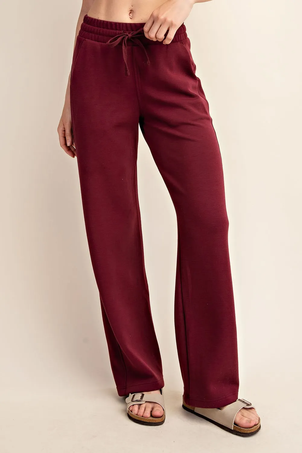PLUS SCUBA STRAIGHT PANT