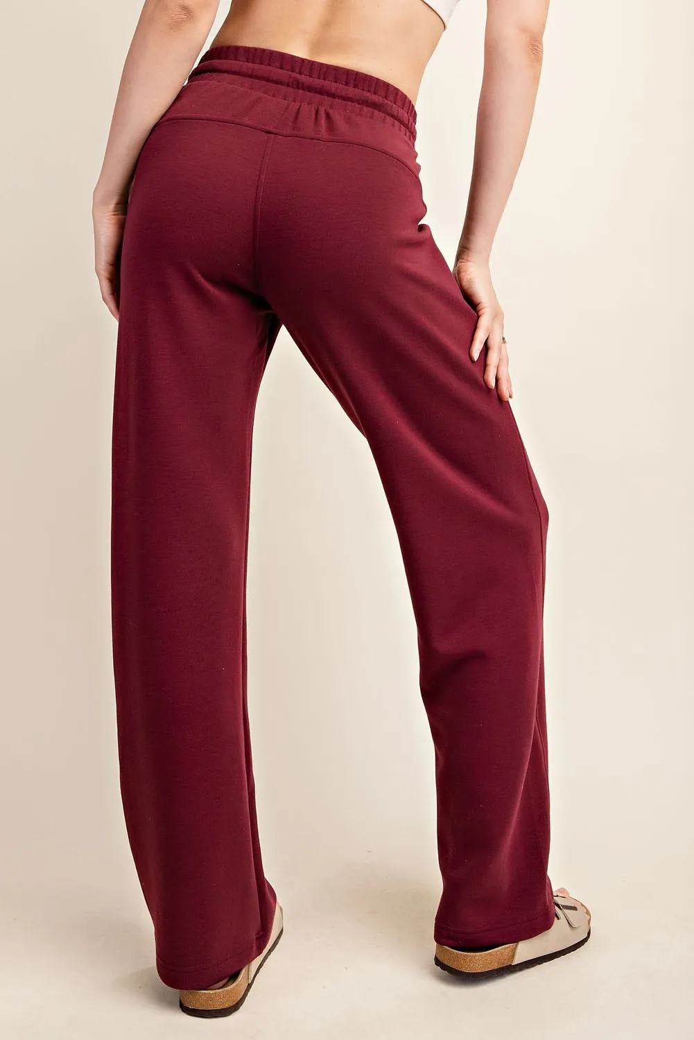 PLUS SCUBA STRAIGHT PANT