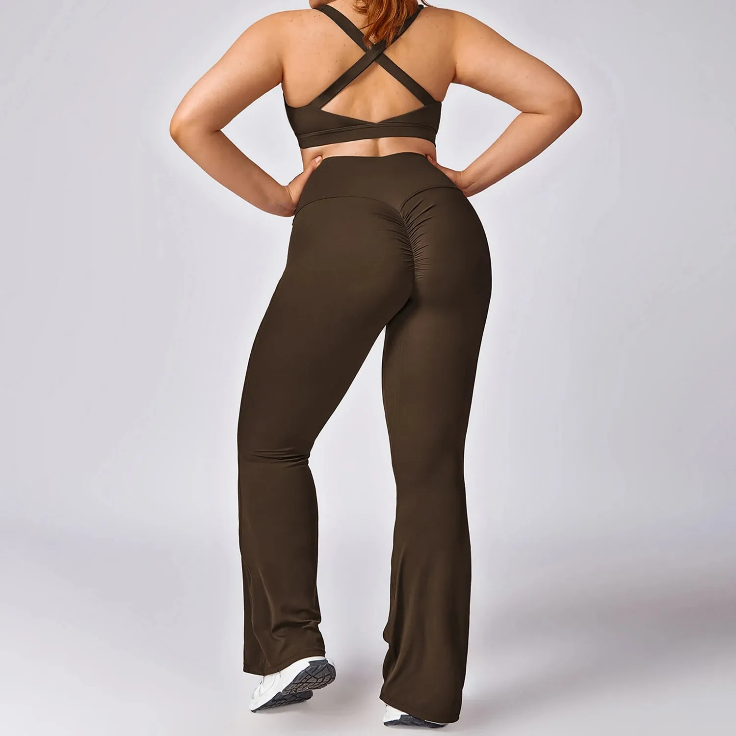 Plus Size Yoga Wide Leg Pant