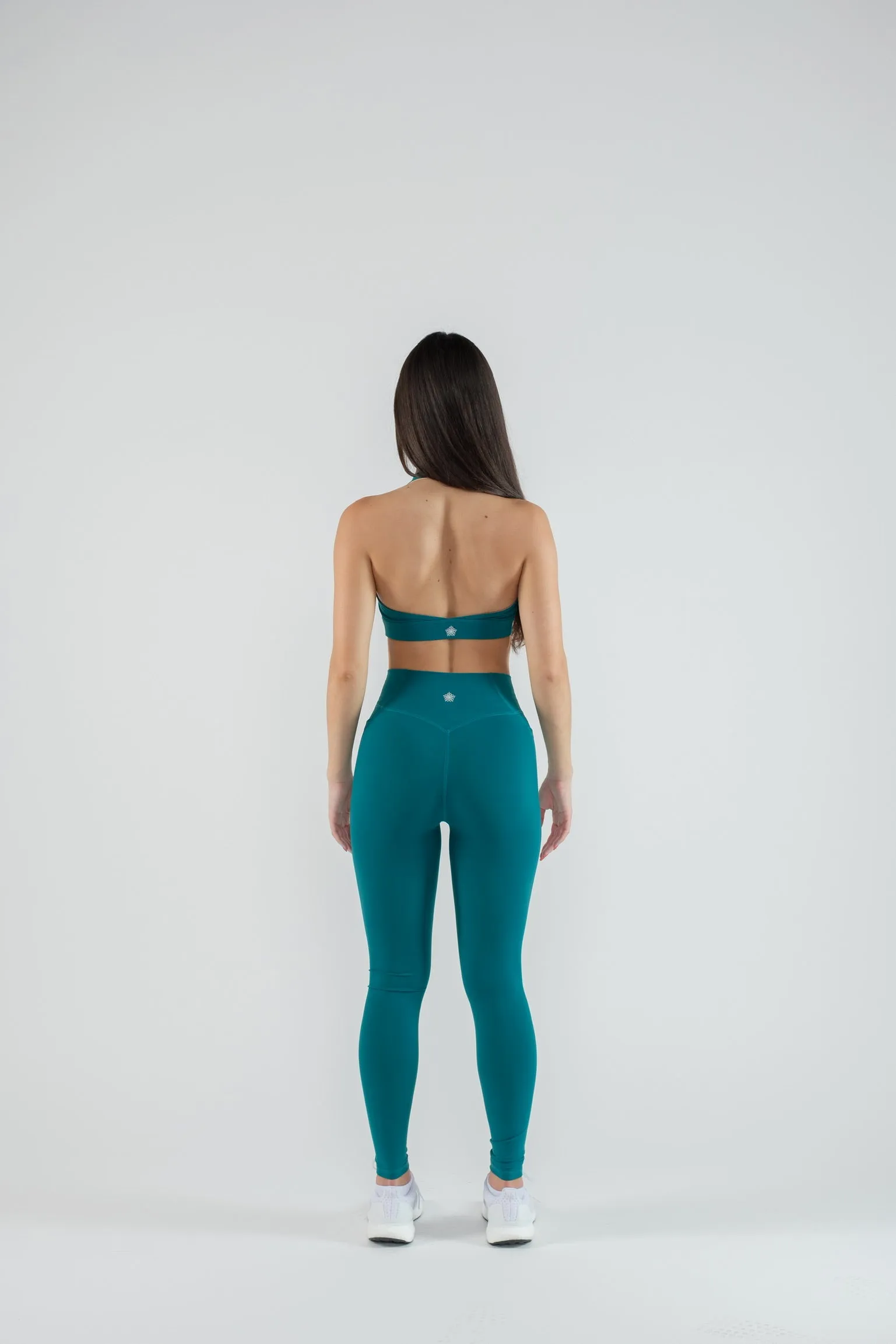 Pocket Leggings - Bloom Lagoon