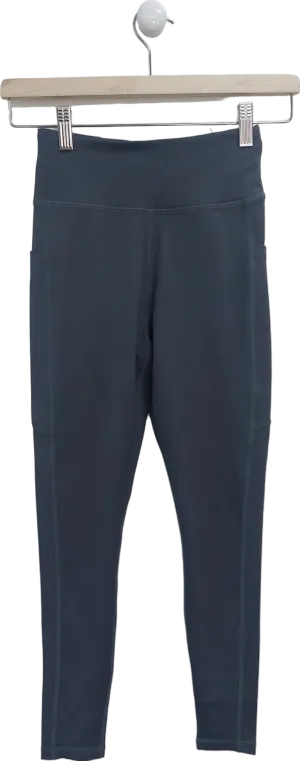 Pocket Sport Grey High Waist Leggings UK XXS
