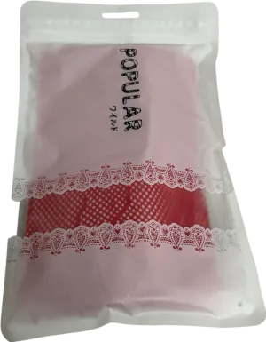 Popular Red Klonkee Pattern Fishnet Twisted Stockings One Size