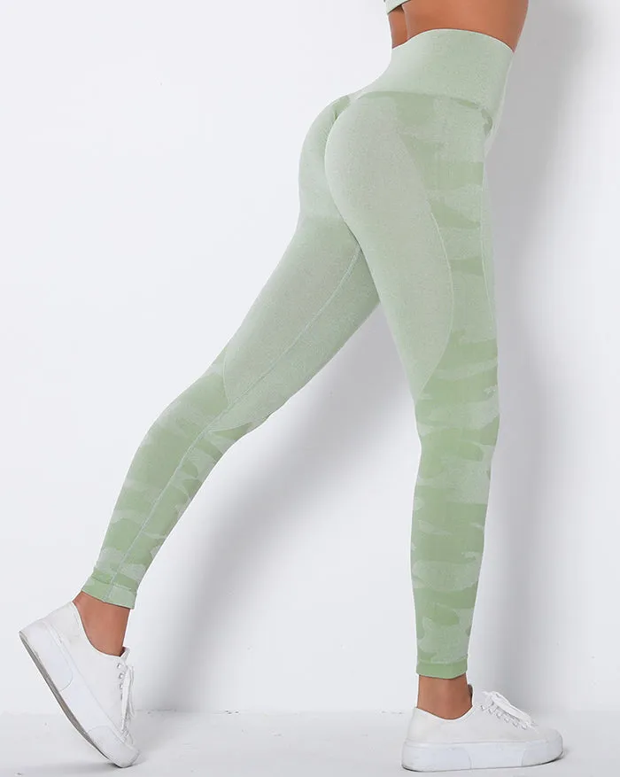 Print Seamless Active Pants
