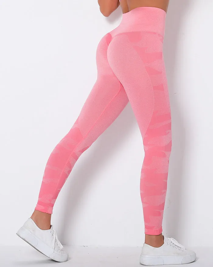 Print Seamless Active Pants