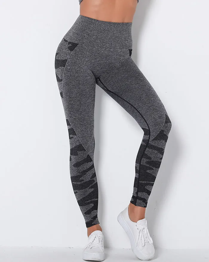 Print Seamless Active Pants