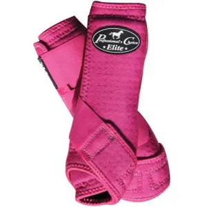 Professional's Choice VenTECH Elite Sports Medicine Boots-Raspberry Fronts