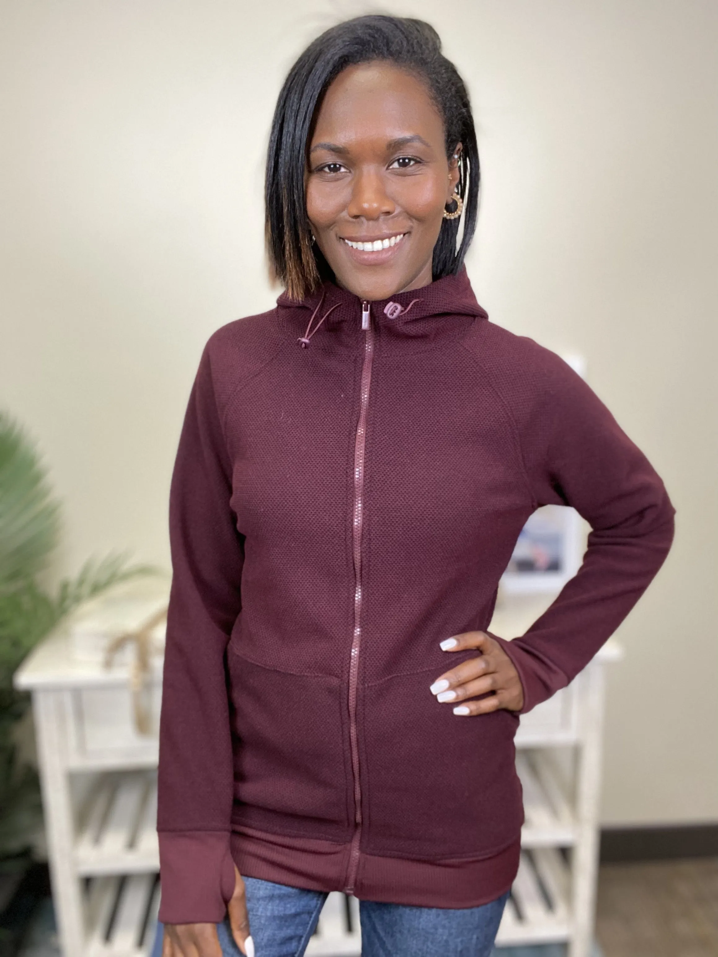Purposeful Style Women's Zip Up Hoodie