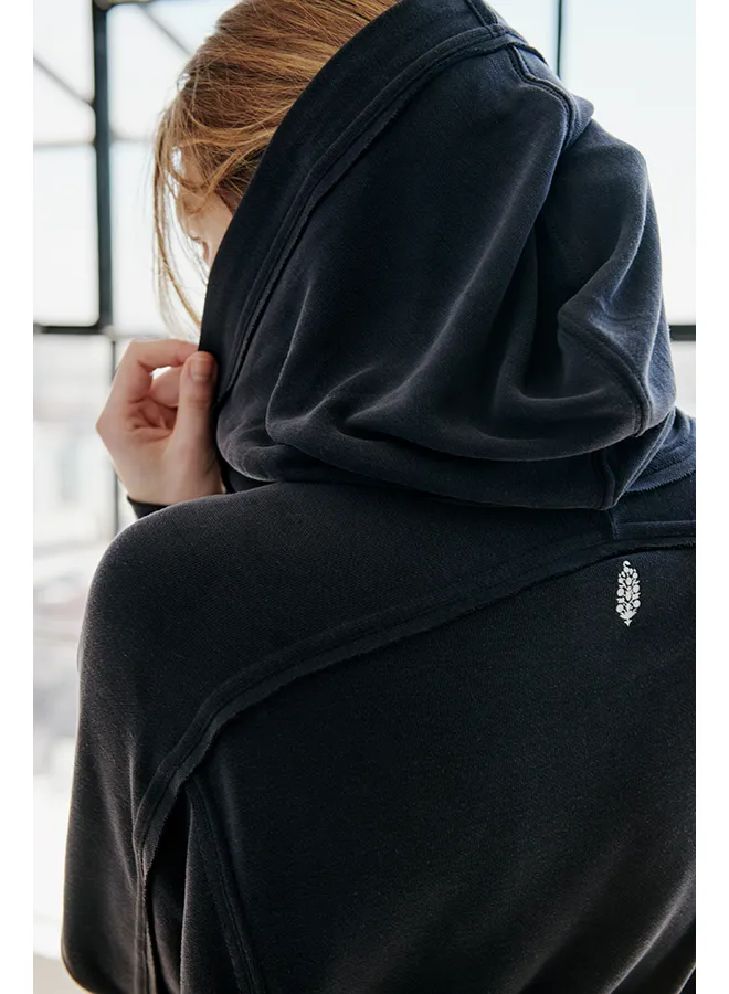 Ready Go Drawstring Hoodie Sweater